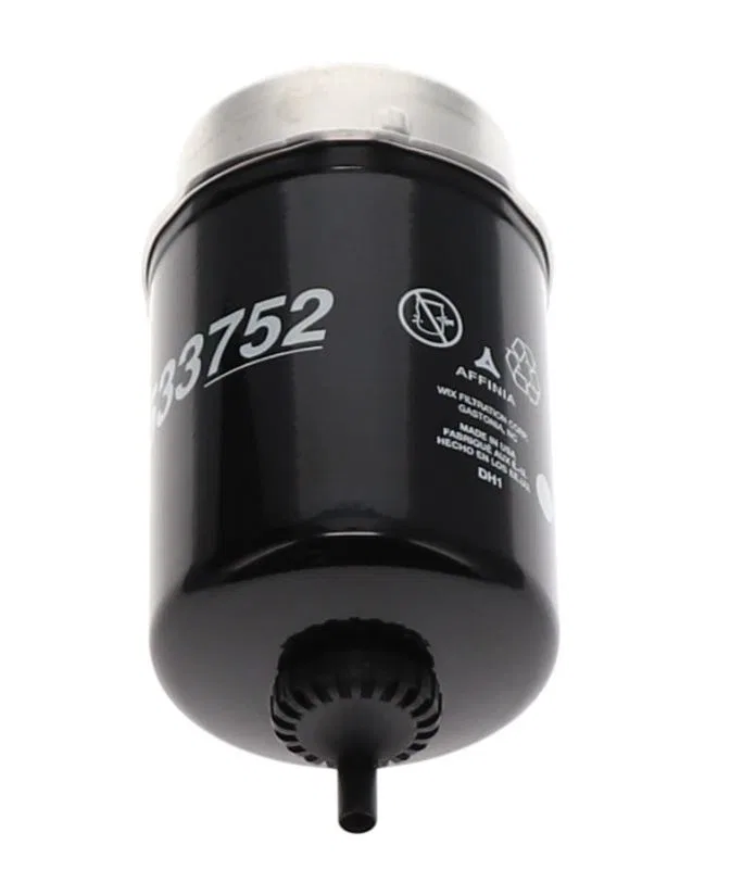 33752 – WIX FILTR HD Fuel Filter, Key-Way Style 6.2 Inch Height x 3-1/8 Inch Outer Diameter x 0.715 Inch Inside Diame...
